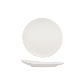 Cosy & Trendy For Professionals Blanc Mat - Assiette à dessert - D21cm - Porcelaine - (lot de 6).