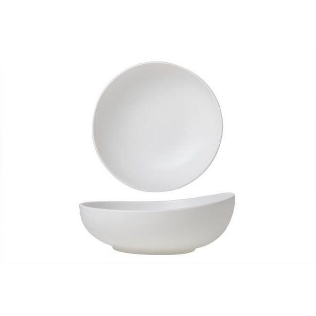 Cosy & Trendy For Professionals Mat White - Bowl - D21cm - Porcelain - (Set of 3)