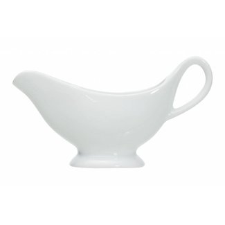 C&T Sauce bowl - White - 9.8cl - 16x4.3xh8.8cm - Porcelain - (set of 2).