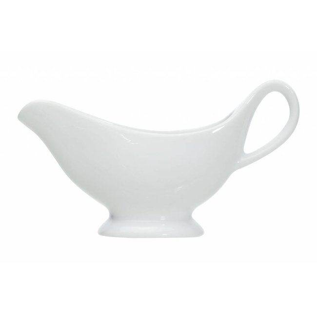 C&T Sauce bowl - White - 9.8cl - 16x4.3xh8.8cm - Porcelain - (set of 2)