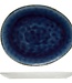 C&T Spirit Blue Dinner Plate Oval 19.5x16.5cm