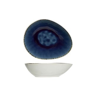 C&T Spirit Blue - Bowl - Blue - 17x20.5xh5.5cm - Ceramic - (set of 6).