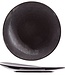 Cosy & Trendy For Professionals Schwarzer Granit - Teller - Schwarz - D27cm - Porzellan - (6er Set)