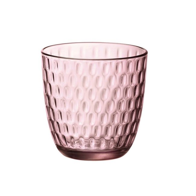 Bormioli Slot-Roze - Glas - 29cl - (set van 12).