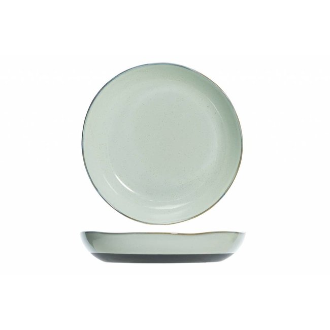 C&T Mistura - Deep Plates - D22cm - Porcelain - (Set of 6)