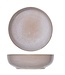C&T Sparkling - Dish - Pink - D11.5xh3.8cm - Ceramic - (set of 6)