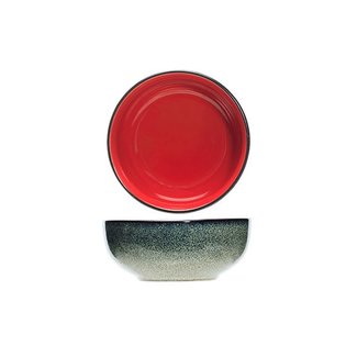C&T Ciel Rouge - Minischale - Rot - T9xh3,8cm - Keramik - (6er-Set).