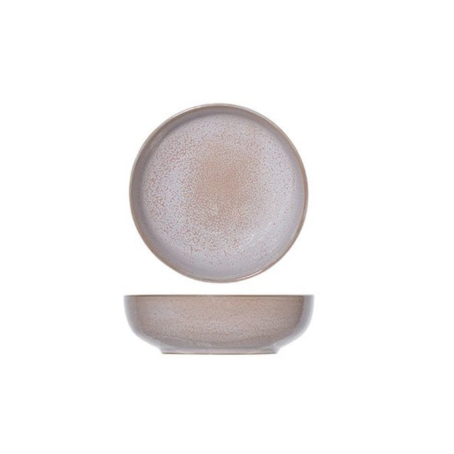 C&T Sparkling - Bowl - Pink - D15.5xh4.8cm - Ceramic - (set of 6)