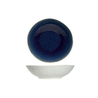 C&T Spirit Blue - Salatschüssel - T26xh7,2 cm - Keramik - (2er-Set).
