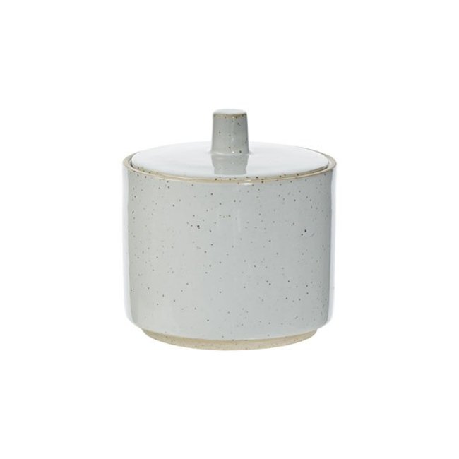 C&T Concrete - Sugar bowl - D8.5xh9cm - with - Lid