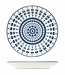 C&T Hygge - Dish - Blue - D14cm - Porcelain - (set of 6)