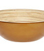 Cosy @ Home Bowl Goud 20x20xh7cm Rond Bamboe