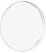 Cosy @ Home Tablett Mirror Weiss D20xh2cm Rund Metall