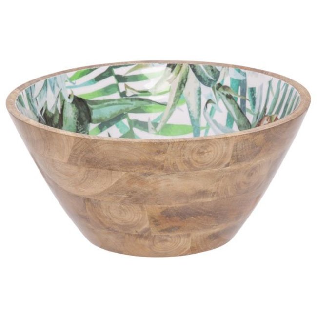 Cosy @ Home Bowl Tropic Multi-color 33x33xh15,5cm Resine