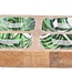 Cosy @ Home Coupelle Apero Jungle Vert 20,5x20,5xh4cm Carre Bois