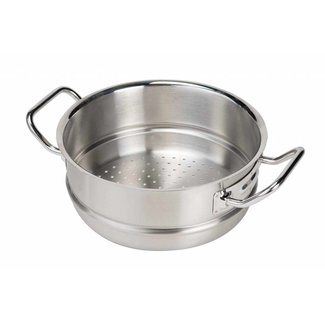 Cosy & Trendy For Professionals Professional - Dampfer - Silber - D20cmxH9cm - Zur Induktion - Inox.