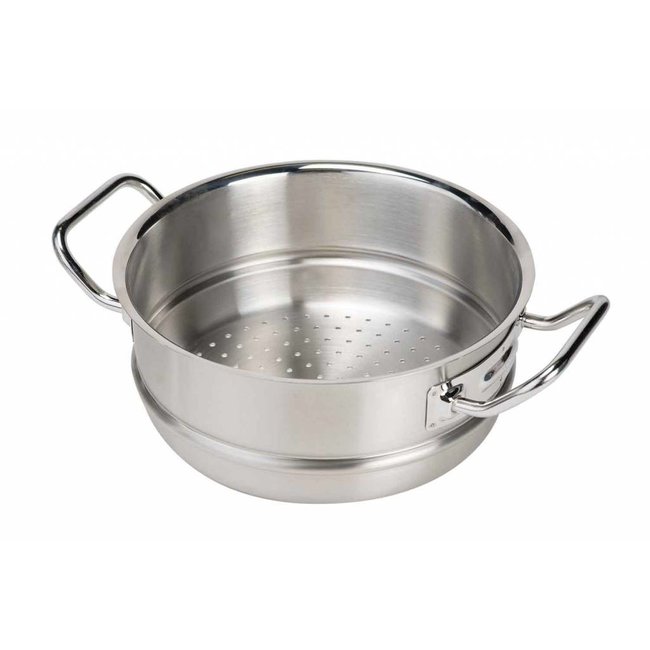 Cosy & Trendy For Professionals Professioneel - Stomer - Zilver - D20cmxH9cm - Voor Inductie - Inox