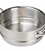 Cosy & Trendy For Professionals Professioneel - Stomer - Zilver - D20cmxH9cm - Voor Inductie - Inox