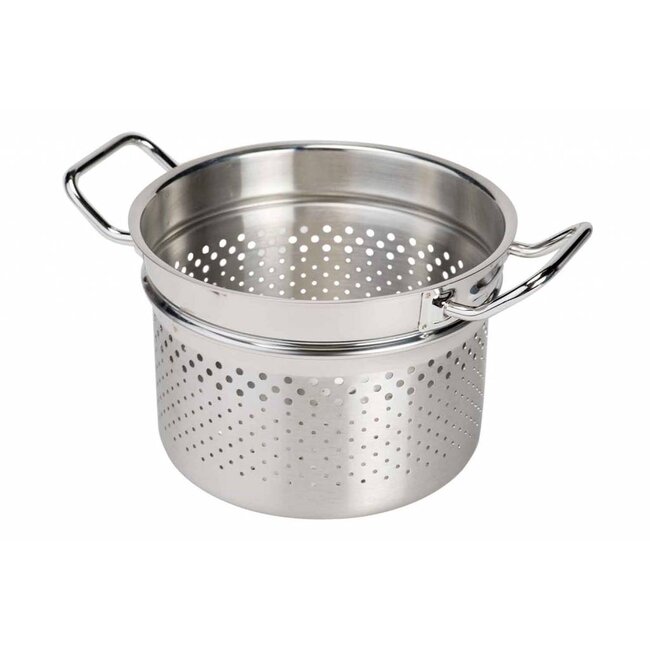 Cosy & Trendy For Professionals Professional - Steamer - Gray - D20cm - H15cm - For induction - Inox