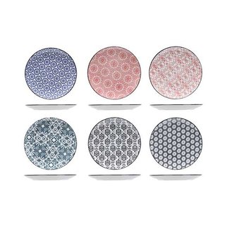 C&T Delirio - Dessert plates - D19cm - Ceramic - (Set of 6)