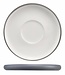 C&T Iowa -Blanc - Sous assiettes - Porcelaine - D12cm - (lot de 6)