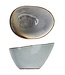 C&T Thirza Grey - Bol - Gris - 15x12,5xh7-8,5cm - Céramique - (lot de 6)