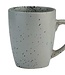 C&T Punto-Gray - Cup - 35cl - D8.7xh10.3cm - Ceramic - (set of 6)