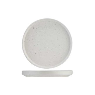 C&T Punto-Wit - Dessert plates - Ceramic - D20,3cm - (Set of 6)