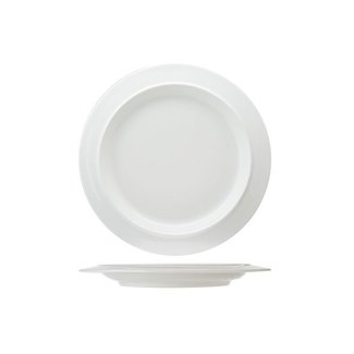 Cosy & Trendy For Professionals Kama - Dessert plate - Ivory - D21cm - Porcelain - (set of 6).