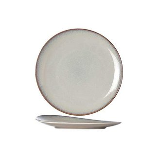 Cosy & Trendy For Professionals Vigo Joy - Assiette plate - Beige - D18cm - Porcelaine - (lot de 6).