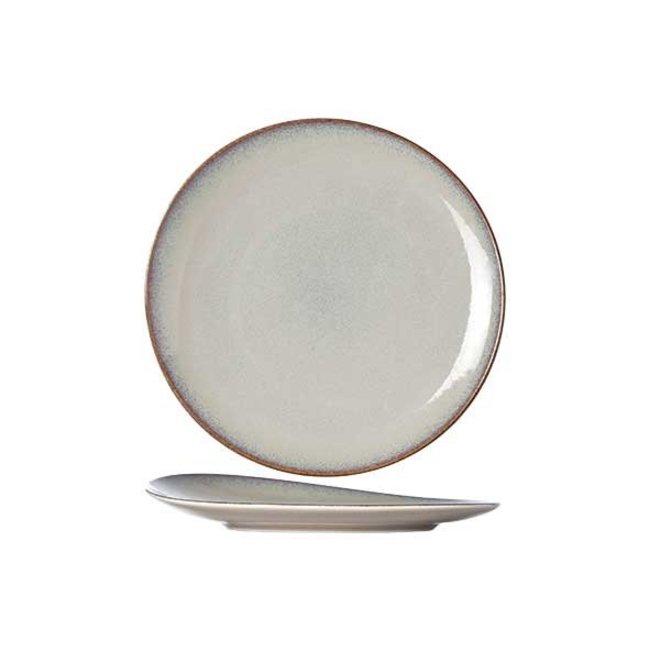 Cosy & Trendy For Professionals Vigo Joy - Assiette plate - Beige - D18cm - Porcelaine - (lot de 6)