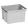 Keter Crownest - Aufbewahrungsbox - 30 Liter - Grau - 42,6 x 36,1 x 26 cm - (6er-Set)