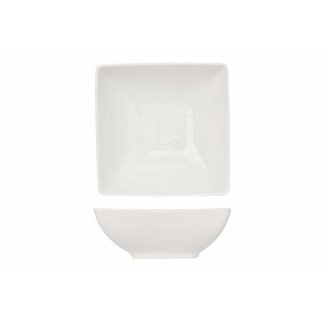 C&T Azia-White - Bowl - 13x13cm - Porcelain - (set of 6)