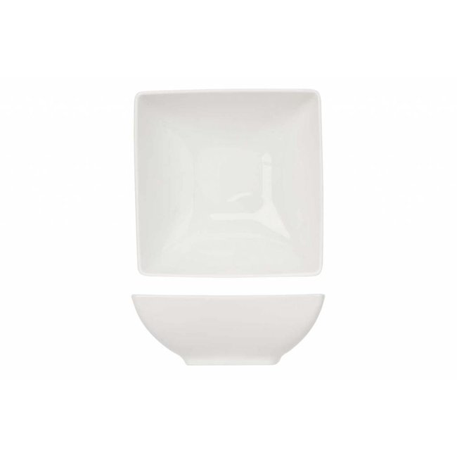 C&T Azia-White - Bowl - 13x13cm - Porcelain - (set of 6)