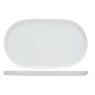 C&T Charming White Assiette 27x15,8cm Ovale