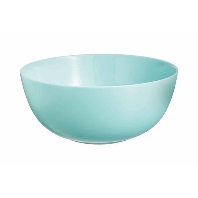 Luminarc Diwali - Salad bowl - Turkoise - 21cm - Opal - (set of 6)