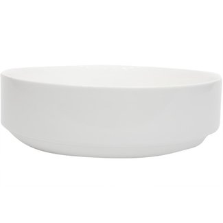 C&T Stackable - Salad bowl - White - D23xh7.5cm - Porcelain - (set of 2).