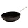 C&T Poêle Saine - Wok - Noir - D30cm - Tous Feux - Aluminium