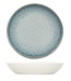 C&T Jacinto-Blue - Dish - D12xh2.5cm - Porcelain - (set of 6)