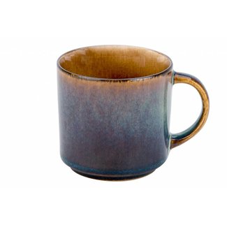 C&T Quintana-Amber - Tasses - D9xh9,4cm - Porcelaine - (lot de 6)