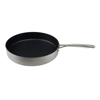 C&T Technopro - Casserole - Gray-black - D28cm - All fires - Aluminium.