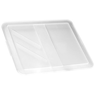 Keter Couvercle Crownest - pour boîte 17-30 litres - Transparent 44,4x37x1,5cm - (lot de 4)