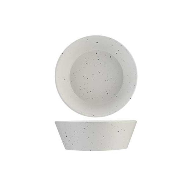 C&T Punto - Bowl - White - D15.5xH5.5cm - Ceramic - (set of 6)