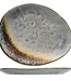 C&T Thirza - Grijs - Dessertbord - 19,5x16,5cm - Keramiek - (Set van 6)