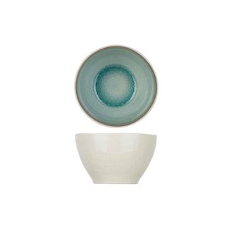 C&T Jacinto-Green - Bol - D11xh7cm - Porcelaine - (lot de 6)