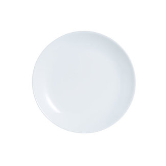 Luminarc Diwali - Dessert plate - White - D19cm - Opal - (set of 12)