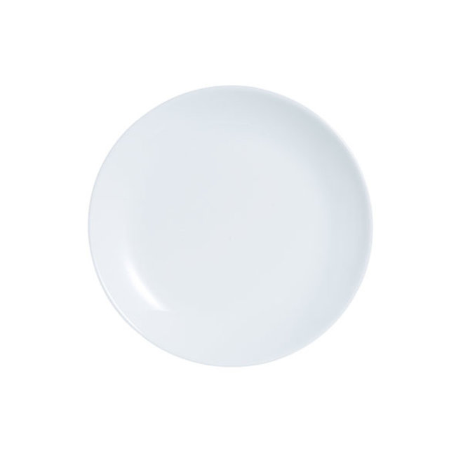 Luminarc Diwali - Dessert plate - White - D19cm - Opal - (set of 12)