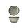C&T Verdastro-Green - Bowl - D10xh6cm - Ceramic - (set of 6)