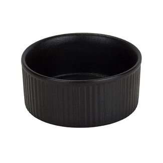 C&T Yara-Black - Ramekin - D12.2xh5.2cm - Ceramic - (set of 6).