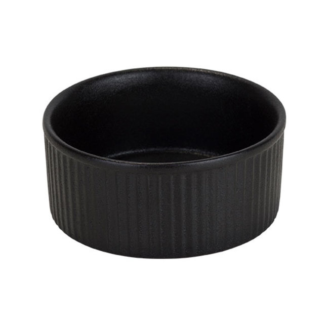 C&T Yara-Black - Ramekin - D12,2xh5,2cm - Ceramic - (set of 6)